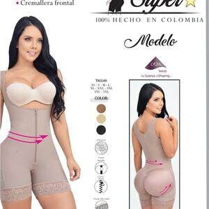 Women's Tan Shapewear Bodysuit